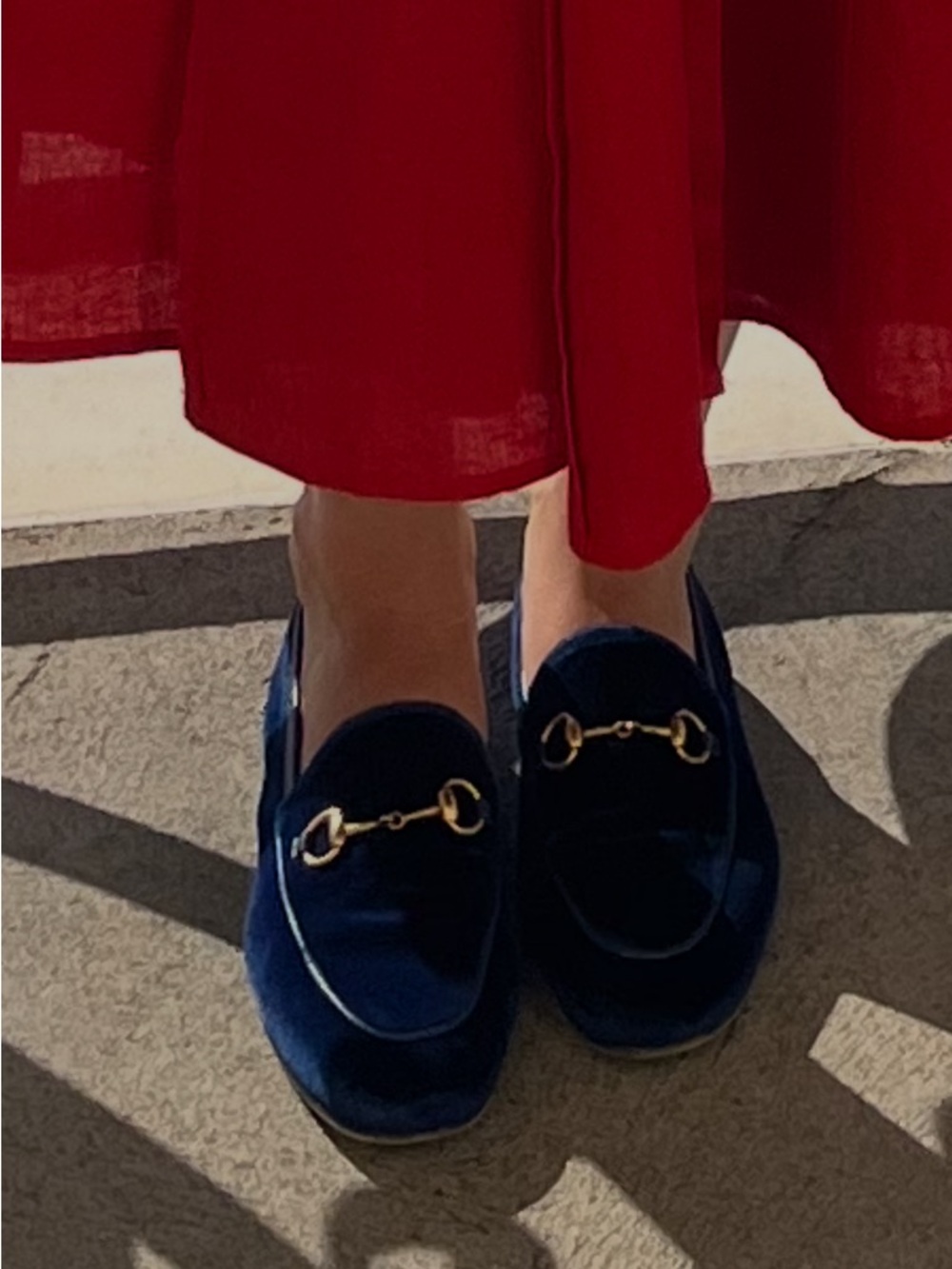 Gucci Loafers - US 8 / 38 - Navy